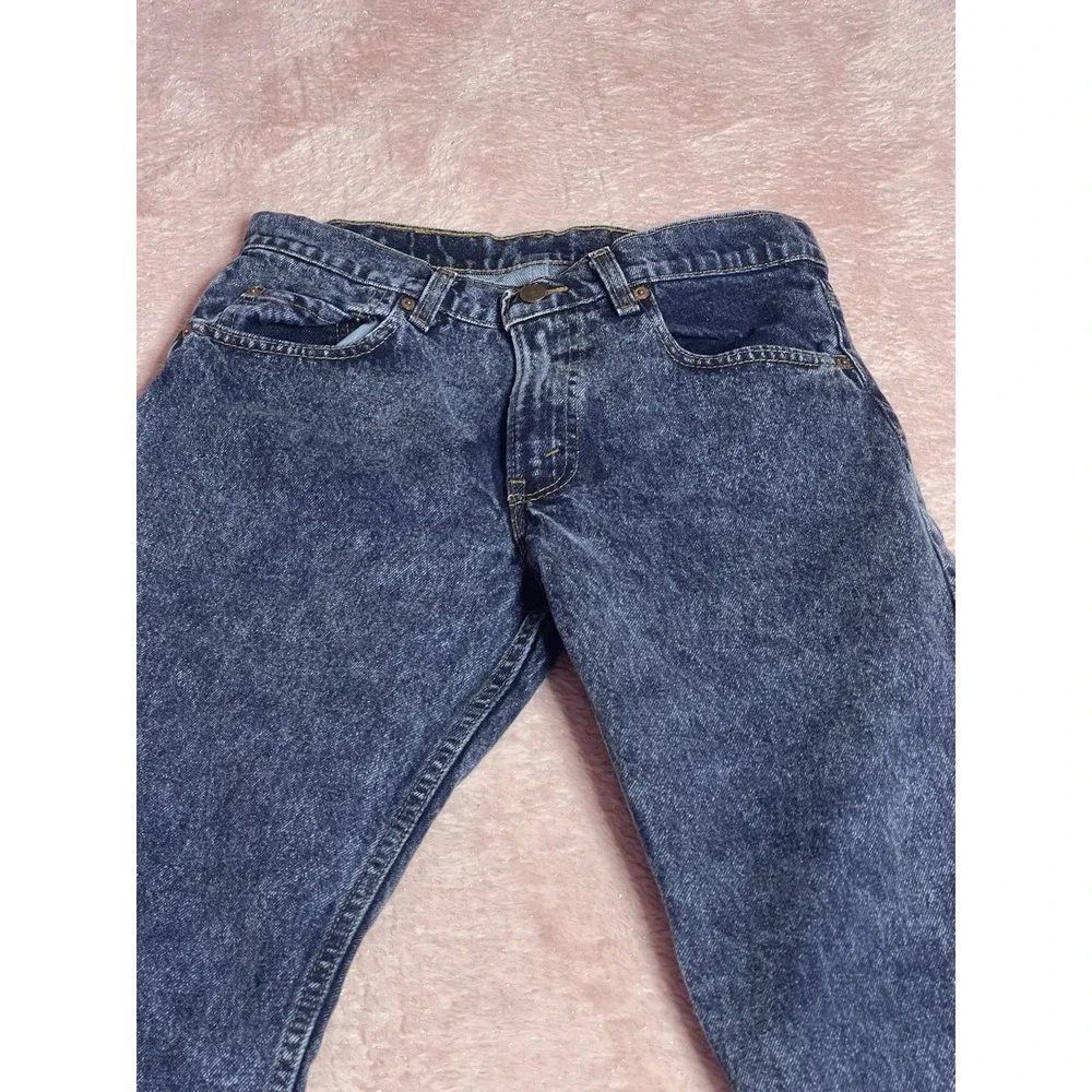 Vintage Levis Jeans Mens Blue Acid Wash‎ 506 Denim Made USA 32x32 bag 11